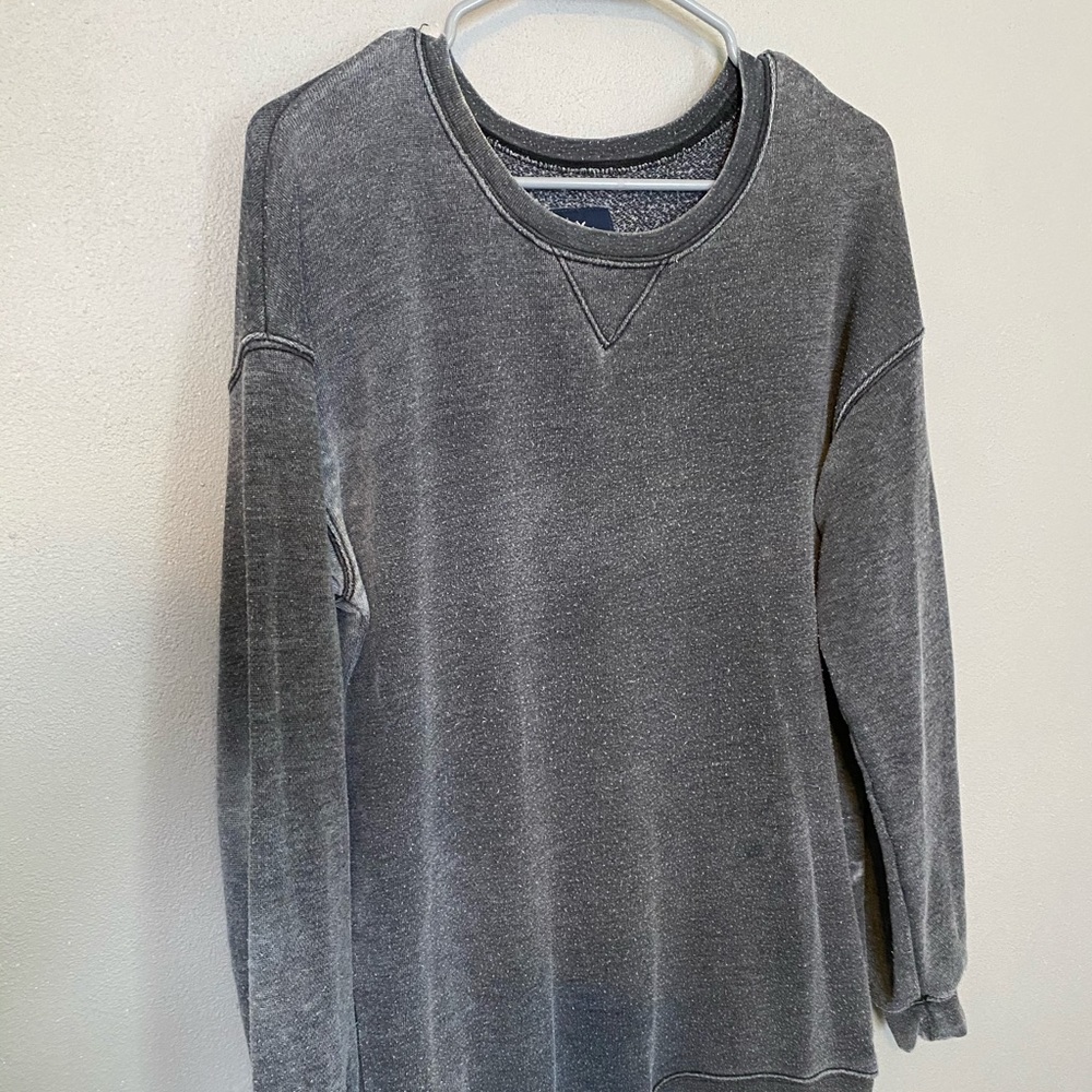 American Eagle Jegging Sweatshirt Gray Fits like M